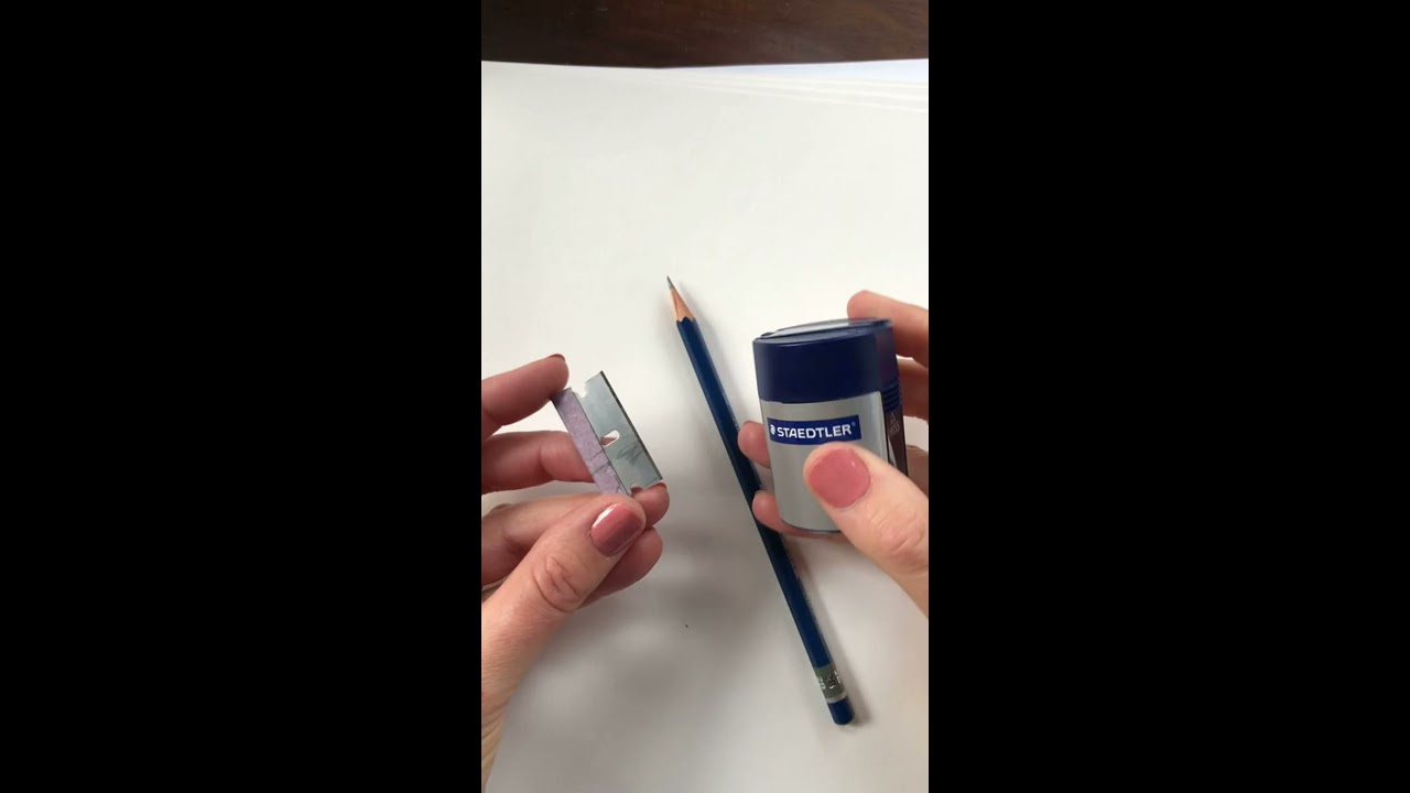 Pencil Sharpening 101 - YouTube