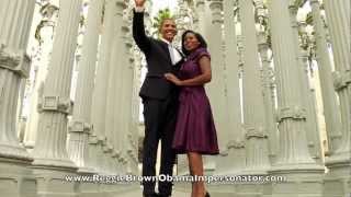 Obama Gangnam Style! Reggie Brown The World's Best Obama Impersonator