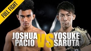 Joshua Pacio vs. Yosuke Saruta 2 | ONE: Full Fight | Redemption Day | April 2019