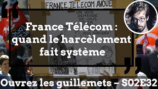 Usul. France Télécom : quand le harcèlement fait système