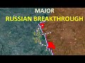 Major Russian Breakthrough North And South Of Chasiv Yar