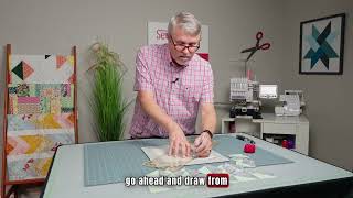 How to Cut 16 Half-Square Triangles at ONCE! | Fast & Easy Quilting Hack ✂️🧵