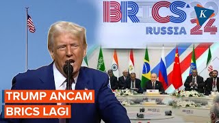 Lagi-lagi Trump Ancam BRICS, Bakal Kenakan Tarif 150 Persen jika \