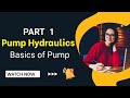 Basics Of Pump | Pump Hydraulics | Process design engineering | Chemical engineering | PAYOS Academy