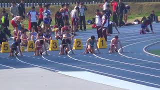 20180325　大牟田春季記録会　男子100M　32組