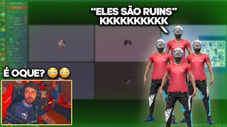 PRO PLAYERS DESCONHECIDOS FARPARAM O TIME DO WEEDZÃO E DEU NISSO 😂😂😂