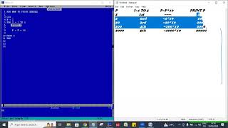 NUMERIC PATTERN IN QBASIC LINEAR AND SUB PROCEDURE | FIND OUT OUTPUT BY DRYRUN TABLE OF QBASIC.