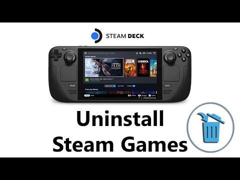 How to uninstall games on Steam Deck
