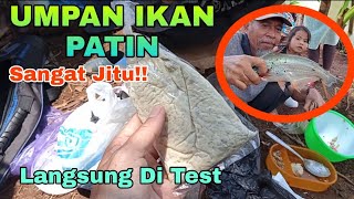 Terbukti! Umpan ikan patin  langsung di Test sangat ampuh dan paling jitu.