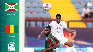 Highlights: Burundi vs. Guinea