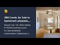 2BR Condo for Sale in Eastwood Lafayette, Quezon City - RS4676881