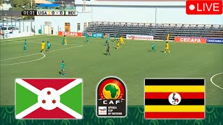 🔴[LIVE] BURUNDI VS UGANDA | Africa Cup of Nation AFCON 24/25 Full Match Stream Video PES 2021