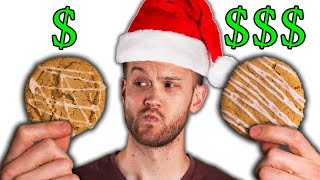 Do EXPENSIVE Ingredients make better Holiday Cookies?