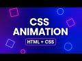 Animated Background Animation with HTML & CSS | Step-by-Step Tutorial