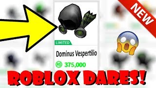 Dares On Roblox Buying A Dominus
