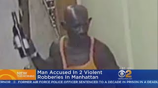 Man Accused In 2 Violent Robberies In Manhattan