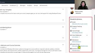 Details and Actions Menu in Blackboard Ultra