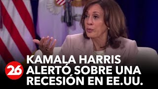 ESTADOS UNIDOS | Kamala Harris: "una suspensión de pagos podría provocar una recesión"