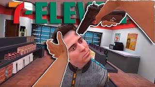 ROBBING A 7-11 IS CRAZY!!! [Bonelab VR]