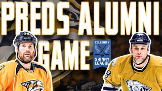 We Played with Nashville Predators Alumni | Celebrity Shinny