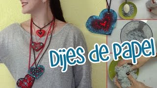 Chuladas Creativas :: Dijes de papel