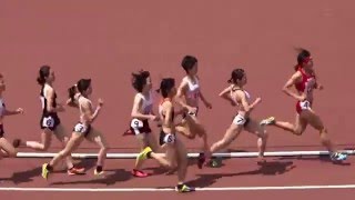 第93回関西学生陸上競技対校選手権大会　女子800ｍ決勝