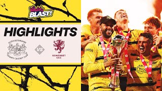 GLOUCESTERSHIRE BEAT SOMERSET TO BECOME 2024 VITALITY BLAST CHAMPIONS! 💥