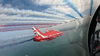 Red Arrows fly with Patrouille de France for D-Day 80 event