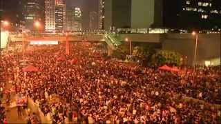 HK leader Leung Chun-ying says Beijing won't back down