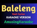 Baleleng KARAOKE / Roel Cortez