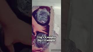 Unboxing PVC16KG Dumbbell Set Combo,16Kg #unboxing#shorts#gym #dumbells#workout #unboxdumbell