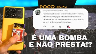 POCO X6 PRO É UMA BOMBA QUE TÁ MORRENDO? (respondendo comentários dos inscritos, hoje tem briga kkk)