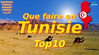 Top 10 des Endroits à Visiter en Tunisie - Voyage Vidéo
