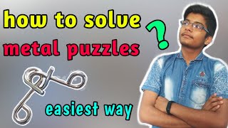 How to solve metal puzzles /easieast way / मेटल puzzles हल करने का सबसे आसान तरीका / #ms univesre