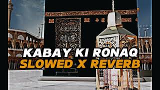 Kabe Ki Ronak || Slowed+Reverab || Gulam Mustafa Qadri || Heart touching klaam♥️🤲🏻🕋#slowedandreverb