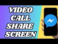 How To Share Screen On Messenger Video Call