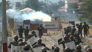 Clashes on the Venezuela-Colombia border