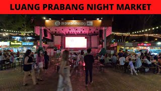 Luang prabang Laos Food and Night Market vlog | Laos 2022 | evening city walk