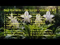 Best Romantic Love Songs - Volume 1 & 2