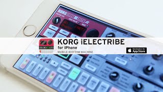 KORG iELECTRIBE for iPhone - MOBILE RHYTHM MACHINE