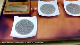 AUSTRALIAN DIAMONDS. ROUGH TO JEWELLERY