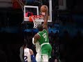 Joel Embiid denies Jaylen Brown poster slam attempt Game 2 semi-final Sixers vs Celtics May 3, 2023