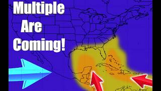 Multiple Tropical Surges Are Coming..NEW Areas To Watch