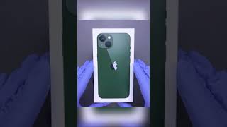 Green iPhone 13 Unboxing - ASMR