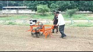 किसानफोर्स पॉवर टिलर पेरणीयंत्र 8208839295 Power Tiller Cultivator Power Weeder कल्टीवेटर वखर कोळपे