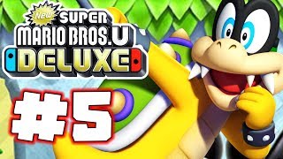 NEW Super Mario Bros. U Deluxe - Gameplay Walkthrough Part 5 - Jungle Complete!