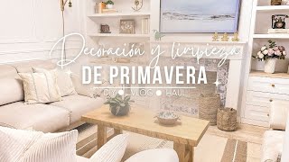 Renovación del salón, hago mi propia mesa de centro, decoración de primavera y limpieza profunda ✨