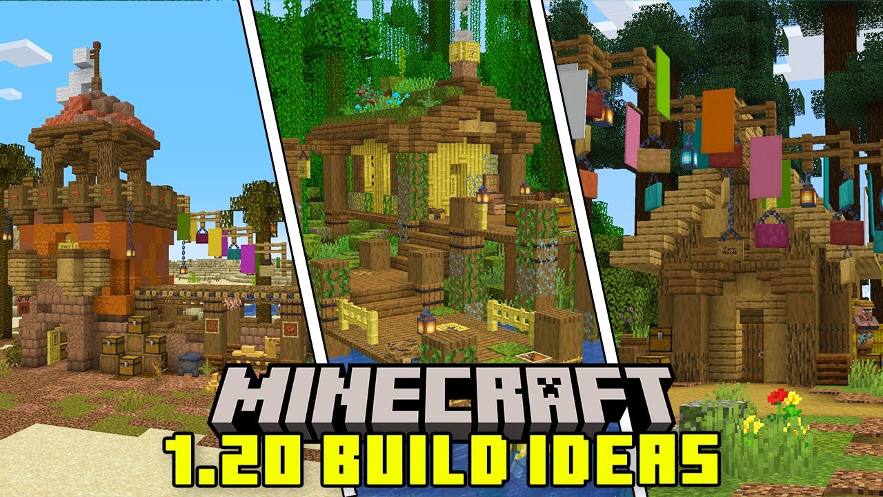 Minecraft 1 20 Build Ideas Tips And Tricks Youtube