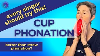 Cup Phonation - Better than Straw Phonation for Singers? SOVTs