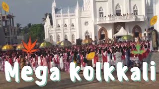 Indian art |Record winning mega kolkkali|Mega kolkkali at thrissur#viralvideo #keralatradition